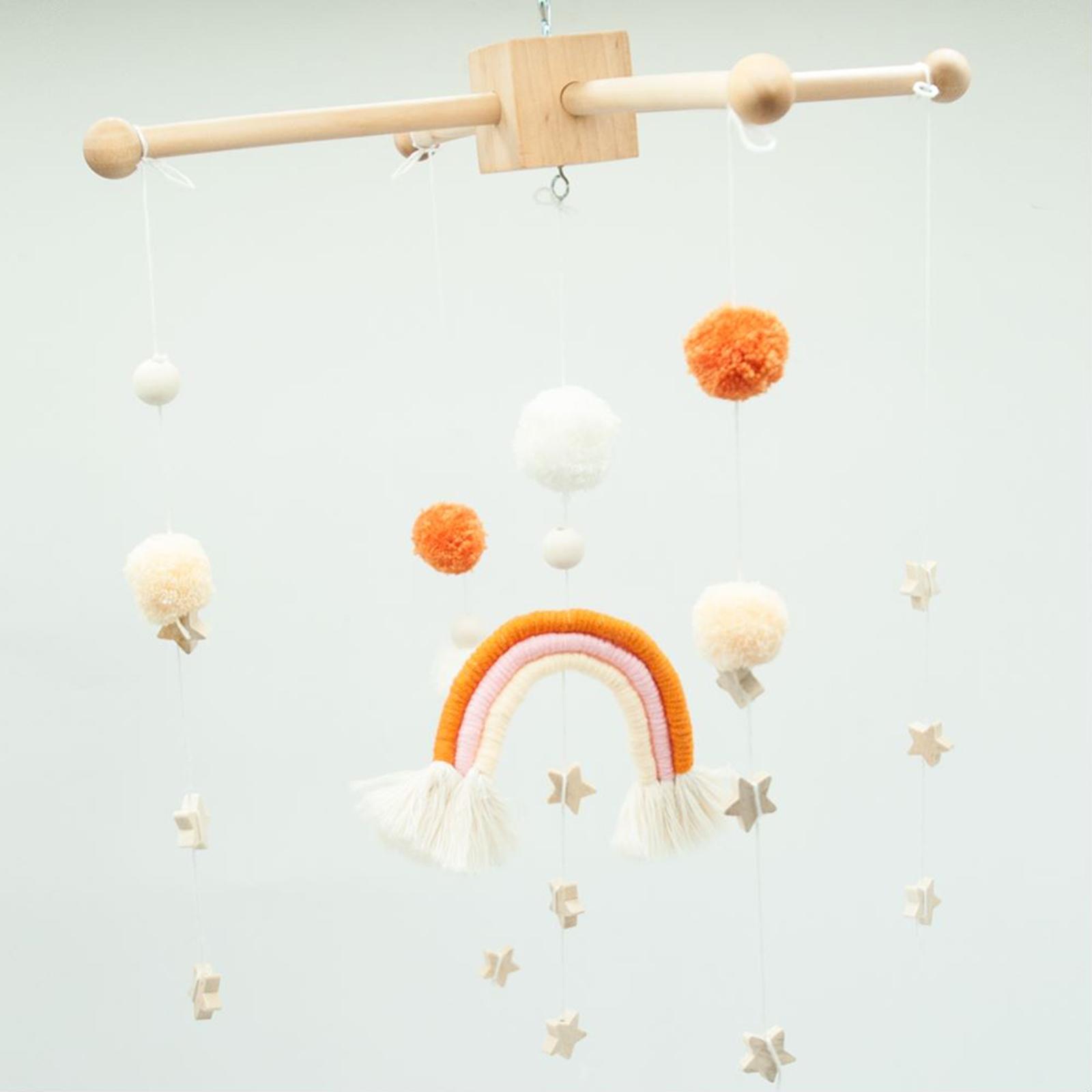 Baby Nursery Frames - Bebek Beşiği Askısı, Ahşap Çerçeveli Rüzgar