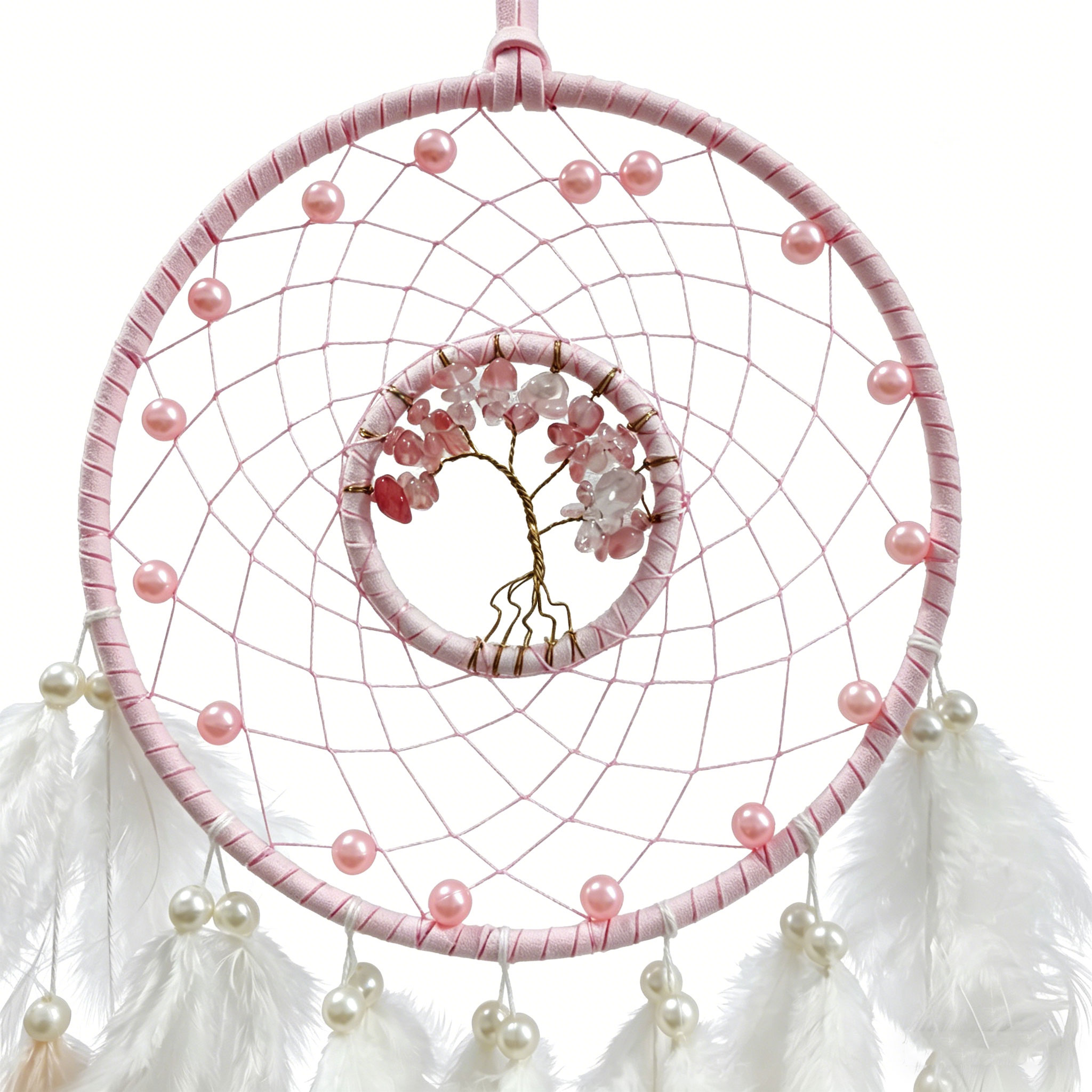 Bohemian 2 adet Dreamcatcher d - Baby Nursery Decor Girl incelemesi ve fiyatı